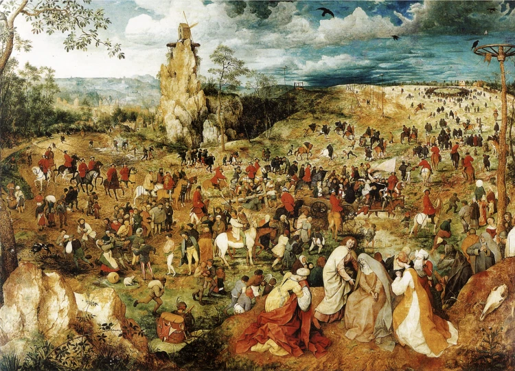 pieter-bruegel-starszy-droga-krzyzowa-1564