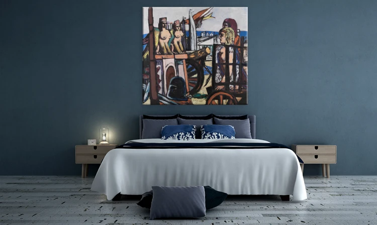 reprodukcja-obrazu-max-beckmann-usuniecie-sfinksow (UNIKALNEOBRAZY.PL)