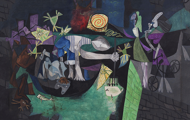 pablo-picasso-nocne-lowienie-ryb-w-antibes-reprodukcja