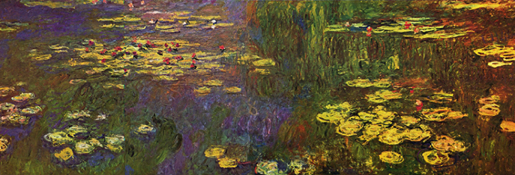 Claude Monet – Nenufary – reprodukcja obrazu (2)