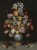 Ambrosius Bosschaert Starszy – Martwa natura z kwiatami w wazonie Wan-Li – reprodukcja obrazu (3)