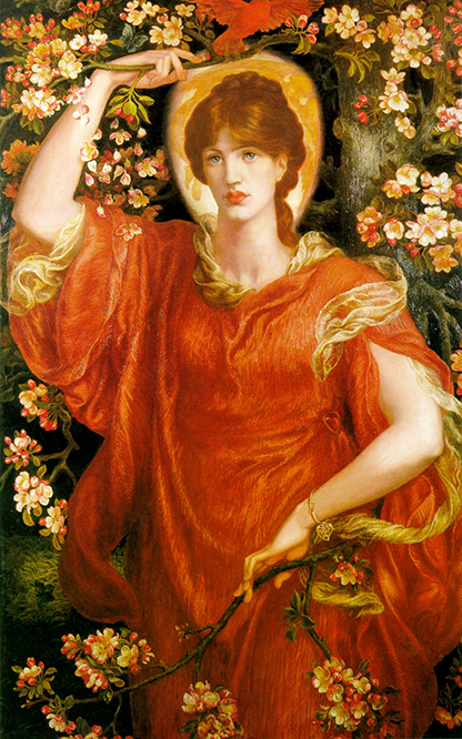 Dante Gabriel Rossetti – Wizja Fiammetty (1)