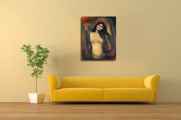 Edvard Munch – Madonna – reprodukcja obrazu (1)