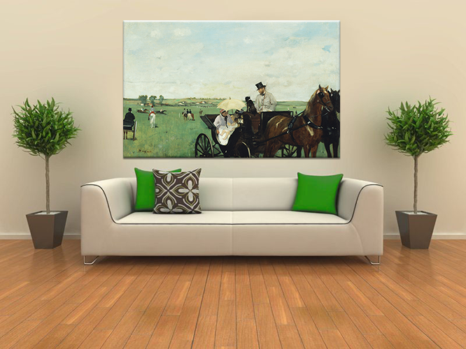 Edgar Degas – Na wyścigach na wsi (1)