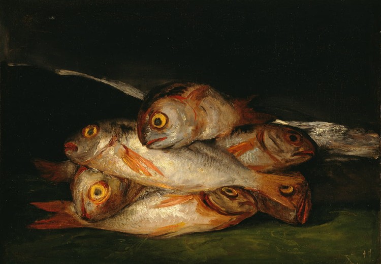 Goya_Still Life with Golden Bream_wiz