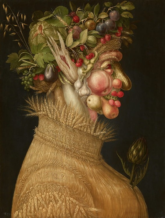Lato (1573) to jeden z czterech obrazów z serii Pory roku autorstwa Arcimbolda. Przedstawia portret osoby wykonany z letnich owoców, warzyw i kwiatów