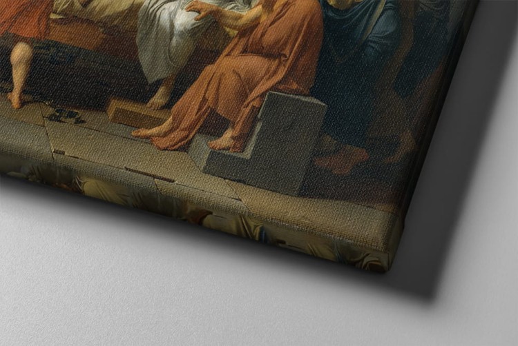 Jacques-Louis David – Śmierć Sokratesa (2)