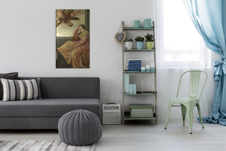 Minimalist bright living room