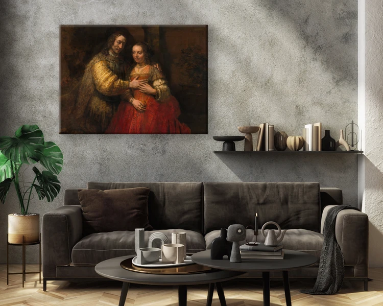 rembrandt-zydowska-narzeczona-reprodukcja-portret